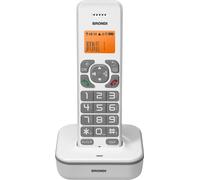 Brondi Bravo Star Téléphone DECT Gris Blanc Mains libres