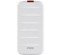 Brondi FOX - Téléphone de service - double SIM - microSD slot - 128 x 160 pixels - rear camera 1,3 MP - blanc Blanc G