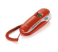 Kenoby CID Téléphone analogique Identification de l'appelant Rouge Blanc