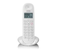 BRONDI LOTUS (BIANCO) - TELEFONO CORDLESS - ECO DECT - DECT GAP - SVEGLIA