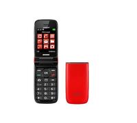 Brondi Magnum 4 Rouge Maxi Écran Clavier Physique Rétroéclairé Dual Sim
