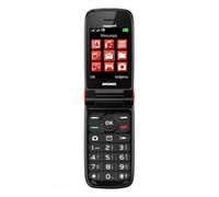 Brondi Magnum 4 Rouge Téléphone Cellulaire Flip Avec Touches Dual SIM
