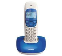 Brondi Nice Blue and White Cordless DECT Phone with Handsfree and Caller ID (téléphone sans fil avec mains libres et identification de l'appelant)