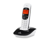 Brondi Nice Téléphone Sans Fil Numérique Avec Haut-Parleur Blanc/Noir