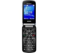 Brondi PRESIDENT - Téléphone de service - double SIM - microSD slot - Écran LCD - 240 x 320 pixels - rear camera 1,3 MP - noir Noir G