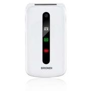 Brondi Président Téléphone Portable Gsm Dual Sim Couleur Blanc