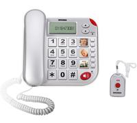 Brondi Superbravo Plus Argent Lcd Tasti Grandi Vivavoce Affichage Grand