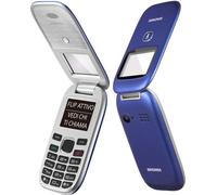 Brondi Window+ Téléphone mobile double SIM 1.77" Bleu 2G avec Radio FM