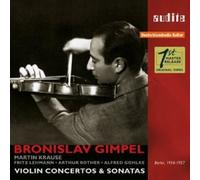 Bronislav Gimpel – Joue Sibelius, Schubert, Mendelssohn, Tartini : Concertos et Sonates – NAXOS