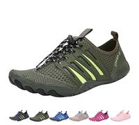 Bronoir Skin Pro with Copper - Grounding Barefoot Shoes, Hike Barefoot Footwear Shoes for Women Men, Non-Slip(Green,41 EU)