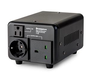 Bronson++ TI 300 - Transformateur 110 Volts Convertisseur USA Toroïdal 300 Watts - Entrée/Sortie 220V/110V Réversible Bronson 300W