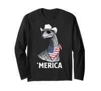 Brontosaure Drapeau Américain Bandana Dinosaure Cool Cowboy Chapeau Manche Longue