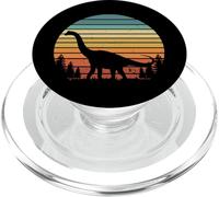 Brontosaure Rétro Apatosaure PopSockets PopGrip pour MagSafe
