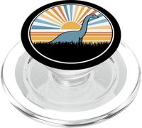 Brontosaure Sauropode Dino Jurassique Mignon Kawaii PopSockets PopGrip pour MagSafe