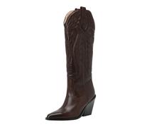 Bronx Bronx Brown New Kole Leather Padded Knee High Boots