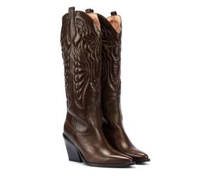 Bronx Bottes hautes New-koleKnee pour femme, marron foncé, 39 EU