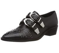 Bronx Femme Tex-Chunky Richelieus, Noir (Black 01), 39 EU