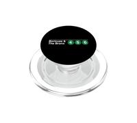 Bronx Panneau de métro Boricua Puerto Rican NY New York US PopSockets PopGrip pour MagSafe
