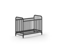 Bronxx lit bebe mat noir 60x120cm noir