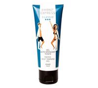 Bronz’Express | Gel Auto-Bronzant Teinté Visage | Hâle Naturel Instantané Sans Traces | Texture Non Grasse | Enrichi en Actifs Hydratants | 75 Millilitres | Made in France