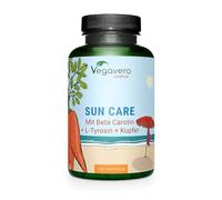 BRONZAGE COMPLEX | Préparateur Solaire + Teint Hâlé | 180 Gélules | 8 ACTIFS | Avec Bêta Carotène, Zinc, Vitamine E, Lycopène | Vegan & SANS ADDITIFS | Vegavero®