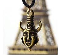 Bronze Antique Supernatural Jensen Ackles Dean Winchester Amulette mal Collier