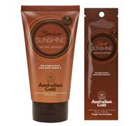 Bronze doré australien Soleil + sac sombre