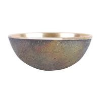 Bronze Kansa Vatki Cup - Masseur ayurvédique détox des pieds - Détente et nettoyage en profondeur - Technique indienne antique - Naturel