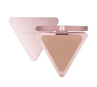 Bronzer Mat - Poudre Bronzante Visage,Forme Triangulaire Palette Fond De Teint Effet Mat Pour Visage