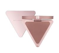 Bronzer Mat - Poudre Bronzante Visage,Forme Triangulaire Palette Fond De Teint Effet Mat Pour Visage