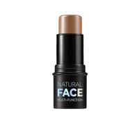 Bronzer Stick, Crème Stick Contour Mat, un bâton de contour et de modelage professionnel facile à utiliser, qui crée une couverture, dure longtemps et résiste à l'eau (#4, moyen)