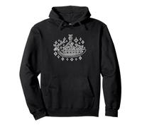 BRONZETTO SHARDANA ATLANTIS ANCIENNE NURAGIQUE SARDAIGNE ÎLE Sweat à Capuche