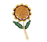 Brooch Corsage Alloy with Diamonds Costume Accessories Made in China