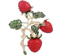 Brooch Pins, Broche fraise, épingle à pull femme, accessoires simples, jolies décorations
