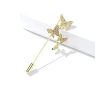 Brooches Pin Butterfly Brooch Female Pin-up Pin High-End Temperament Coat Cardigan Suit Fixed Clothes Hundred Matching Accessories Butterfly Pin Brooch