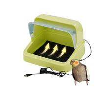 Brooder Box - Built in Heating Pad Cage, Poultry Chick Rearing Habitat with Adjustable Temperature Control Panel, Safe Warmth Regulation Function, Ideal for Duckling Quail Turkey Parrot Hatchlings