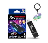 Brook Adaptateur Manette sans Fil Compatible/Remplaçant pour Sony PS4, PS3, NS, PC - Modèle Wingman XE2 Édition Exclusive Officielle avec Fonction Turbo, Remap et Porte-clés