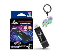 Brook Adaptateur Manette sans Fil Compatible/Remplaçant pour Sony PS5, PS4, PS3, Nintendo Switch, PC - Modèle Wingman XE2 Édition Exclusive Officielle avec Fonction Turbo, Remap et Porte-clés
