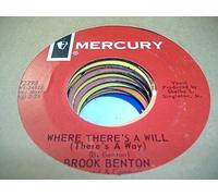 BROOK BENTON - BROOK BENTON 45 RPM Where There's a Will (There's a Way) / The Special Years