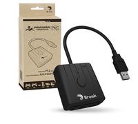 Brook FGC Retro - Manette PS1 & PS2 pour PS5, PS4, PC - Turbo, Remap, Macro - X-Input - Compatible avec Tapis de Danse, bâtons d'arcade, manettes de Jeu Rythmique