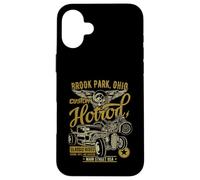 Brook Park Oh Hotrod Style Vintage Voiture Moto Design Coque pour iPhone 16 Plus
