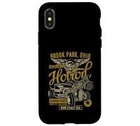 Brook Park Oh Hotrod Style Vintage Voiture Moto Design Coque pour iPhone X/XS