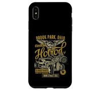 Brook Park Oh Hotrod Style Vintage Voiture Moto Design Coque pour iPhone XS Max