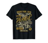 Brook Park Oh Hotrod Style Vintage Voiture Moto Design T-Shirt