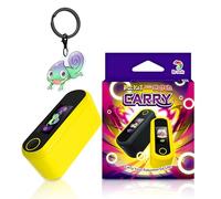 Brook Pocket Auto Catch Carry avec porte-clés - Version portable double comptes de monstres de poche, capteur automatique, Jaune Pika