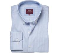 Brook Taverner - Chemise de cérémonie "Lawrence" pour homme PC4650 (112 cm) (Bleu ciel rayé)