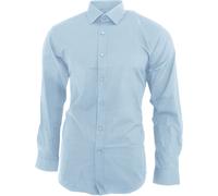 Brook Taverner Pisa - Chemise coupe cintrée - Homme (43 cm) (Bleu ciel) - UTPC2637 Bleu Ciel