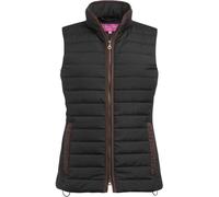 Brook Taverner - Gilet matelassé "Madison" pour femme PC7604 (XL) (Noir)