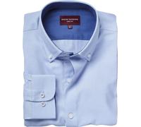 Brook Taverner Herren Toronto Long Arm Oxford Shirt PC3921 (14.5) (Himmelblau)
