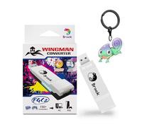 Brook Wingman FGC2 Convertisseur avec porte-clés, adaptateur de manette Arcade Gamepad pour PS5 et PC, compatible avec tous les jeux PS5 (version exclusive officielle)